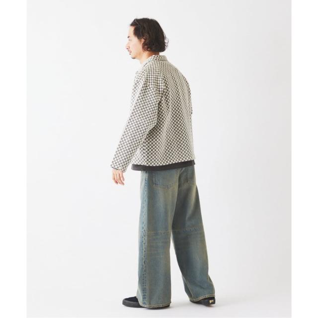 ジャーナルスタンダード レリューム（JOURNAL STANDARD relume）/INDIA COTTON ”チェッカー” クロシェシャツ_11