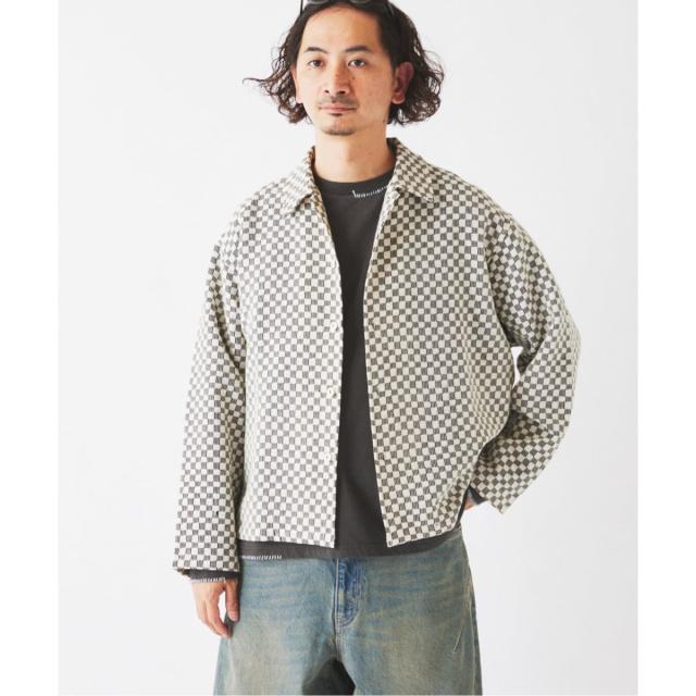 ジャーナルスタンダード レリューム（JOURNAL STANDARD relume）/INDIA COTTON ”チェッカー” クロシェシャツ_13