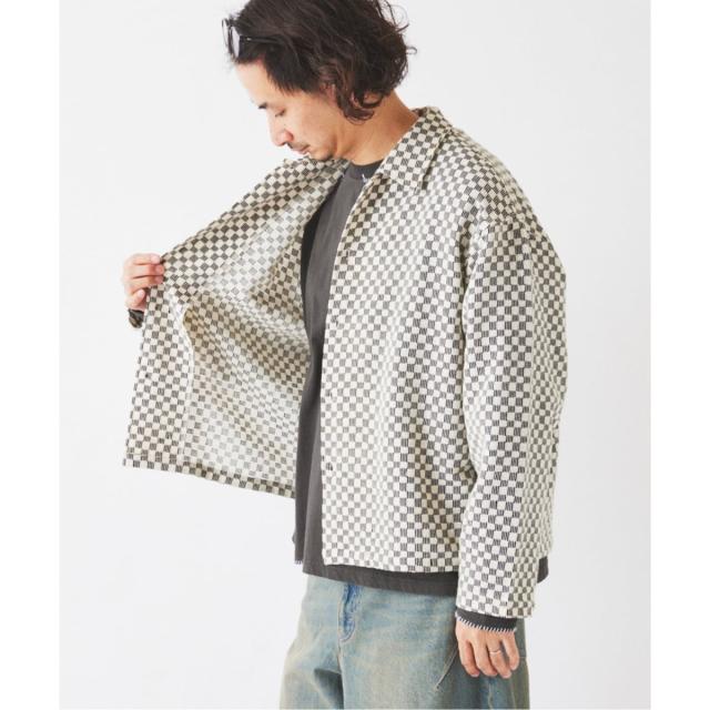 ジャーナルスタンダード レリューム（JOURNAL STANDARD relume）/INDIA COTTON ”チェッカー” クロシェシャツ_15