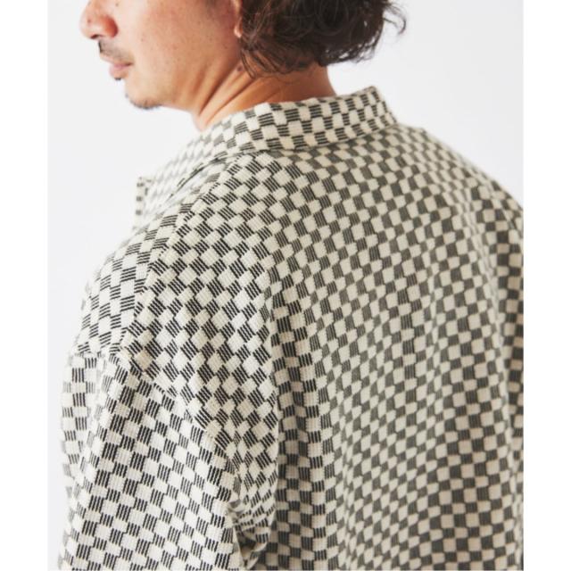 ジャーナルスタンダード レリューム（JOURNAL STANDARD relume）/INDIA COTTON ”チェッカー” クロシェシャツ_18