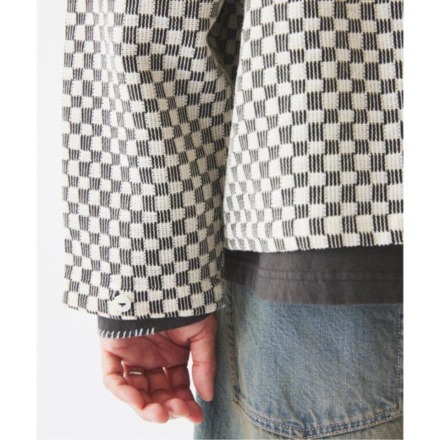 ジャーナルスタンダード レリューム（JOURNAL STANDARD relume）/INDIA COTTON ”チェッカー” クロシェシャツ_19