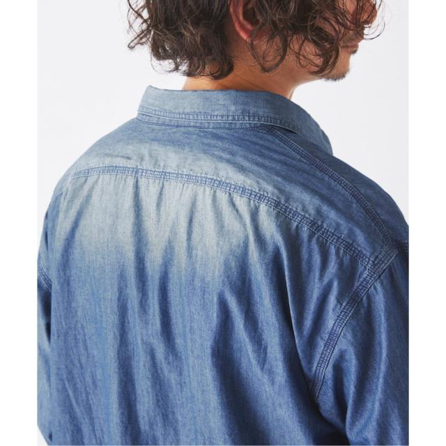 ジャーナルスタンダード レリューム（JOURNAL STANDARD relume）/シャンブレー アンカット フリンジ シャツ_14