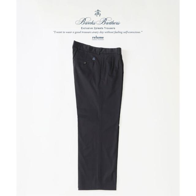 ジャーナルスタンダード レリューム（JOURNAL STANDARD relume）/《予約》Brooks Brothers / ブルックスブラザーズ 別注 2プリーツ ス…_1