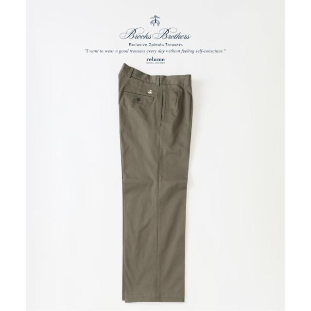ジャーナルスタンダード レリューム（JOURNAL STANDARD relume）/《予約》Brooks Brothers / ブルックスブラザーズ 別注 2プリーツ ス…_2