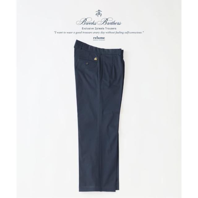 ジャーナルスタンダード レリューム（JOURNAL STANDARD relume）/《予約》Brooks Brothers / ブルックスブラザーズ 別注 2プリーツ ス…