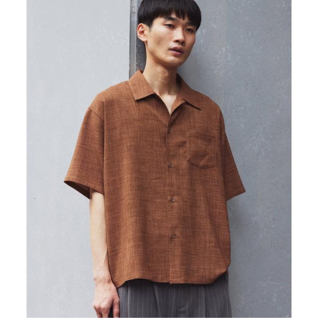 ジャーナルスタンダード レリューム（JOURNAL STANDARD relume）/テックキャンバス レギュラーカラー 半袖シャツ(セットアップ対応可能)_6