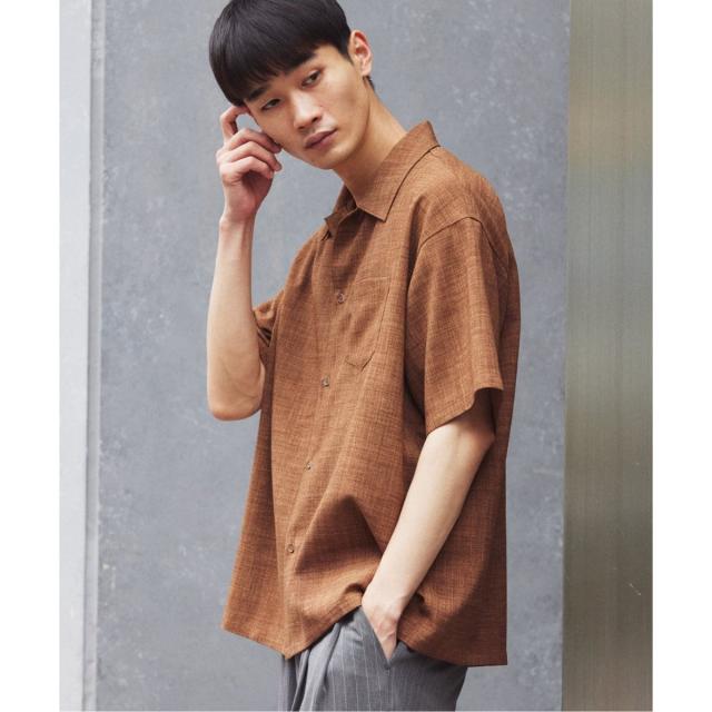 ジャーナルスタンダード レリューム（JOURNAL STANDARD relume）/テックキャンバス レギュラーカラー 半袖シャツ(セットアップ対応可能)_7