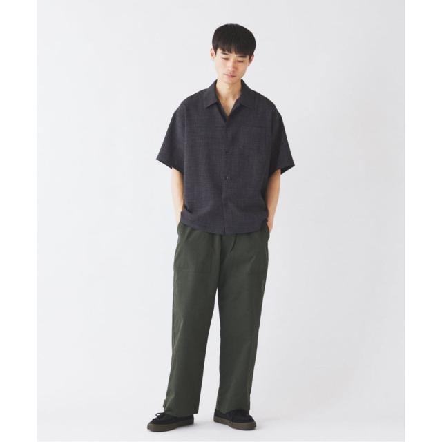ジャーナルスタンダード レリューム（JOURNAL STANDARD relume）/テックキャンバス レギュラーカラー 半袖シャツ(セットアップ対応可能)_10