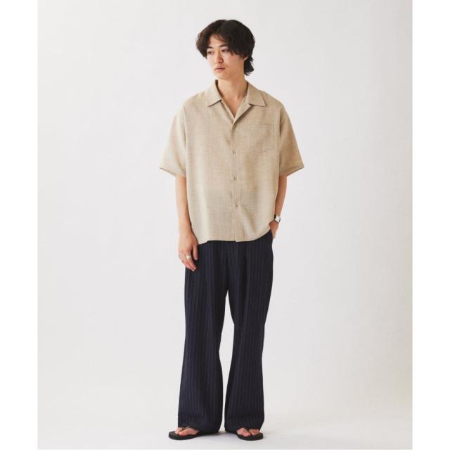 ジャーナルスタンダード レリューム（JOURNAL STANDARD relume）/テックキャンバス レギュラーカラー 半袖シャツ(セットアップ対応可能)_11