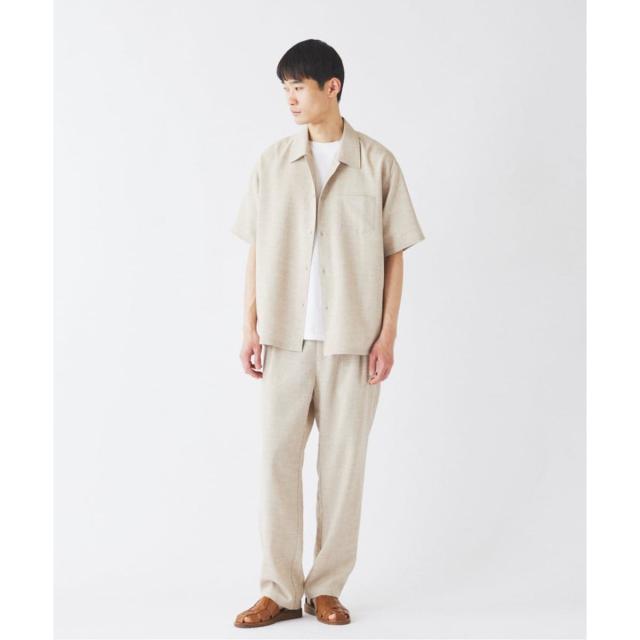ジャーナルスタンダード レリューム（JOURNAL STANDARD relume）/テックキャンバス レギュラーカラー 半袖シャツ(セットアップ対応可能)_12