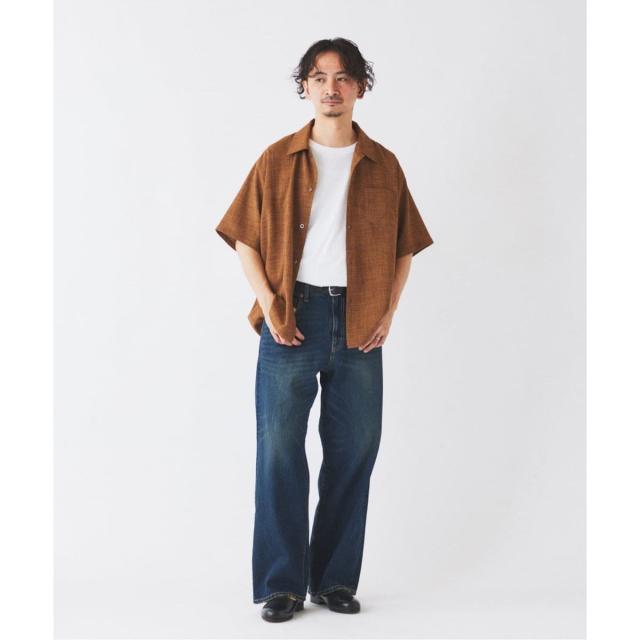 ジャーナルスタンダード レリューム（JOURNAL STANDARD relume）/テックキャンバス レギュラーカラー 半袖シャツ(セットアップ対応可能)_13
