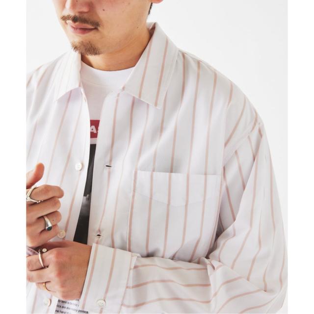 ジャーナルスタンダード レリューム（JOURNAL STANDARD relume）/JAMES FABRIC / ジェームスファブリック レーヨンブレンド ストライプ…_17