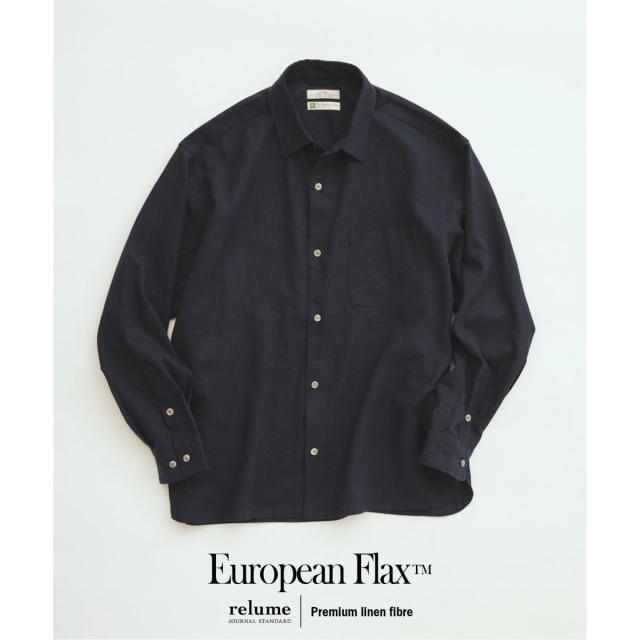 ジャーナルスタンダード レリューム（JOURNAL STANDARD relume）/European Flax / ヨーロピアンフラックス リネン/レーヨン シャツ
