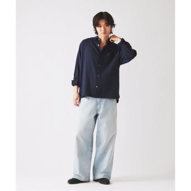 ジャーナルスタンダード レリューム（JOURNAL STANDARD relume）/European Flax / ヨーロピアンフラックス リネン/レーヨン シャツ_9