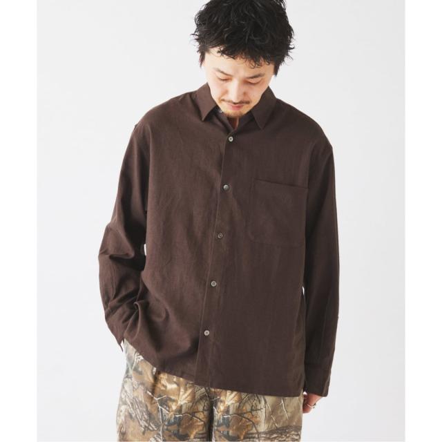 ジャーナルスタンダード レリューム（JOURNAL STANDARD relume）/European Flax / ヨーロピアンフラックス リネン/レーヨン シャツ_16