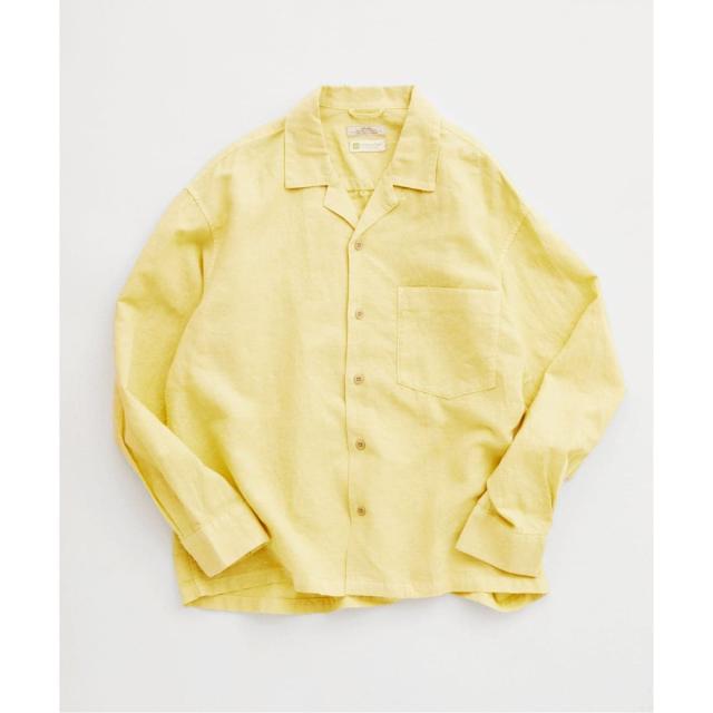 ジャーナルスタンダード レリューム（JOURNAL STANDARD relume）/European Flax / ヨーロピアンフラックス 製品染め オープンカラーシ…_4