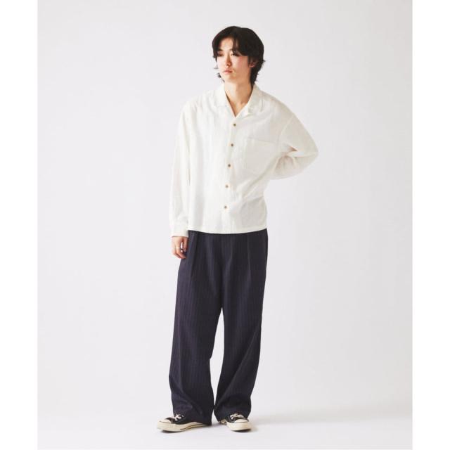 ジャーナルスタンダード レリューム（JOURNAL STANDARD relume）/European Flax / ヨーロピアンフラックス 製品染め オープンカラーシ…_7