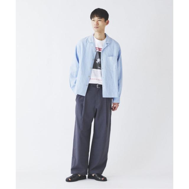 ジャーナルスタンダード レリューム（JOURNAL STANDARD relume）/European Flax / ヨーロピアンフラックス 製品染め オープンカラーシ…_8