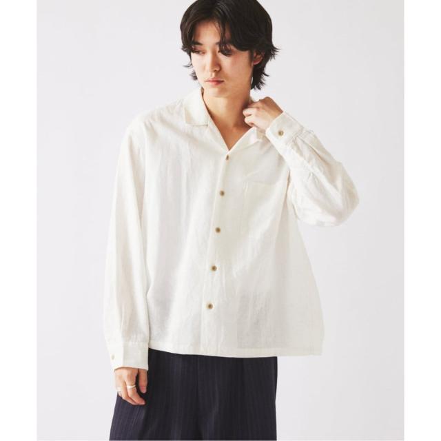 ジャーナルスタンダード レリューム（JOURNAL STANDARD relume）/European Flax / ヨーロピアンフラックス 製品染め オープンカラーシ…_13