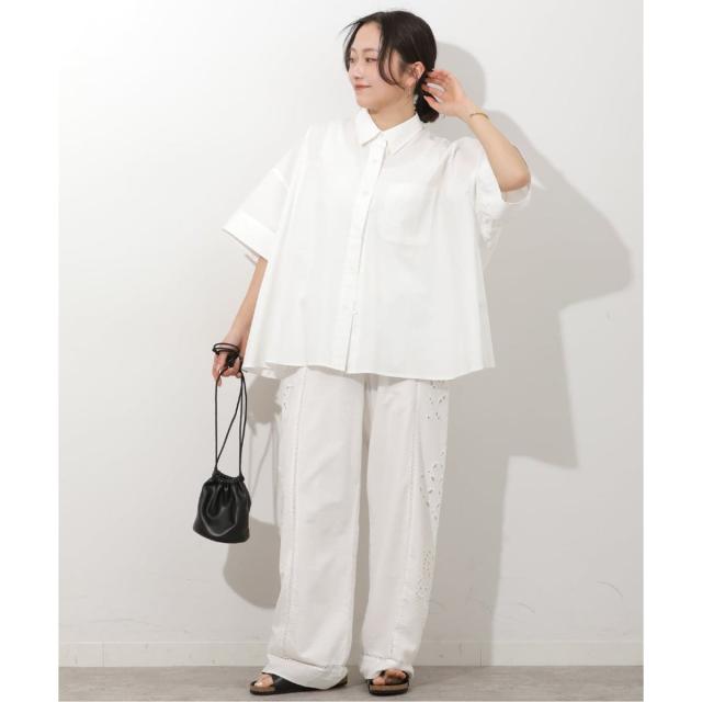 ジャーナルスタンダード レリューム（JOURNAL STANDARD relume）/コットンブロード Aラインシャツ_3