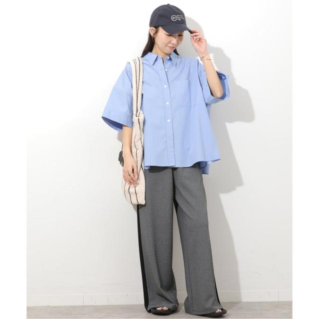 ジャーナルスタンダード レリューム（JOURNAL STANDARD relume）/コットンブロード Aラインシャツ_12