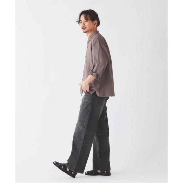 ジャーナルスタンダード レリューム（JOURNAL STANDARD relume）/リネンブレンド メランジドビー シャツ_16