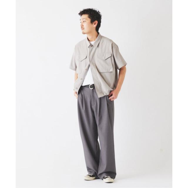 ジャーナルスタンダード レリューム（JOURNAL STANDARD relume）/パナマ ファティーグ 半袖シャツ_6