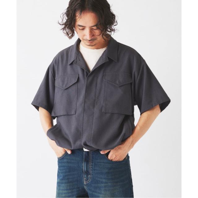 ジャーナルスタンダード レリューム（JOURNAL STANDARD relume）/パナマ ファティーグ 半袖シャツ_11