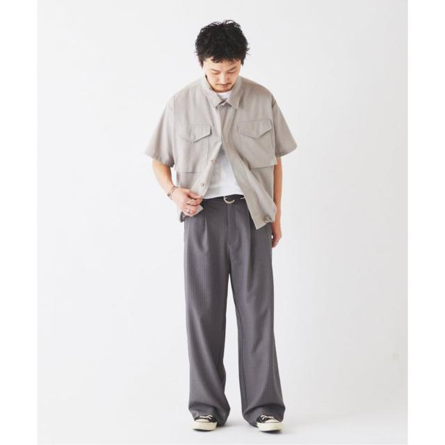ジャーナルスタンダード レリューム（JOURNAL STANDARD relume）/パナマ ファティーグ 半袖シャツ_19