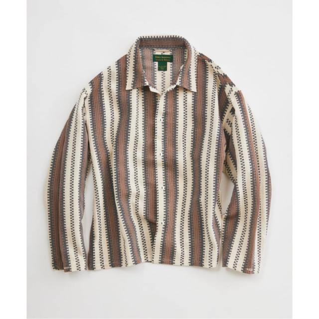 ジャーナルスタンダード レリューム（JOURNAL STANDARD relume）/INDIA COTTON ”ウェービー” クロシェシャツ_1