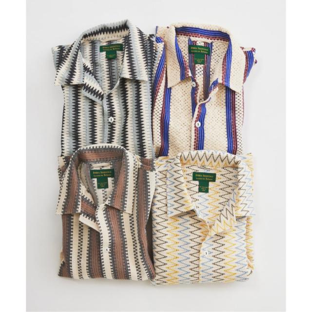 ジャーナルスタンダード レリューム（JOURNAL STANDARD relume）/INDIA COTTON ”ウェービー” クロシェシャツ_4