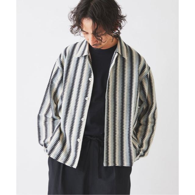 ジャーナルスタンダード レリューム（JOURNAL STANDARD relume）/INDIA COTTON ”ウェービー” クロシェシャツ_11