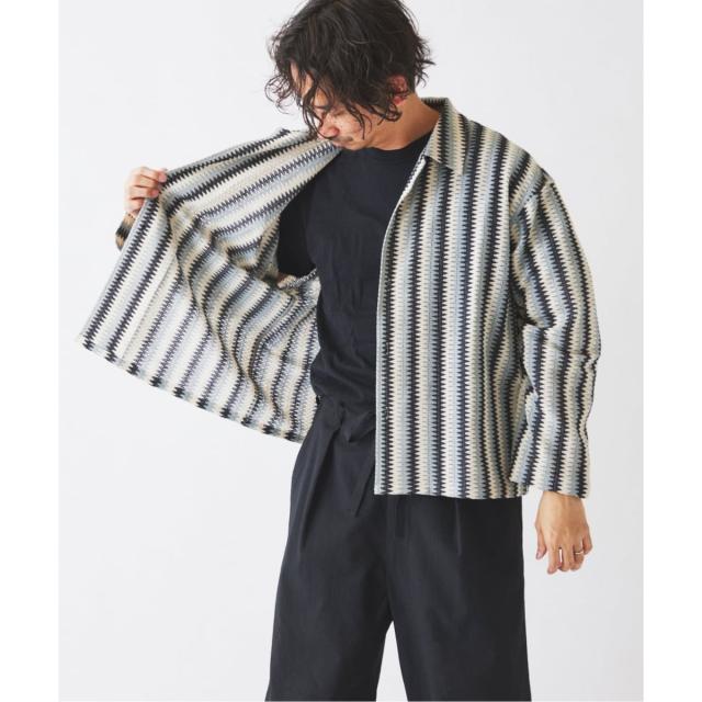 ジャーナルスタンダード レリューム（JOURNAL STANDARD relume）/INDIA COTTON ”ウェービー” クロシェシャツ_12