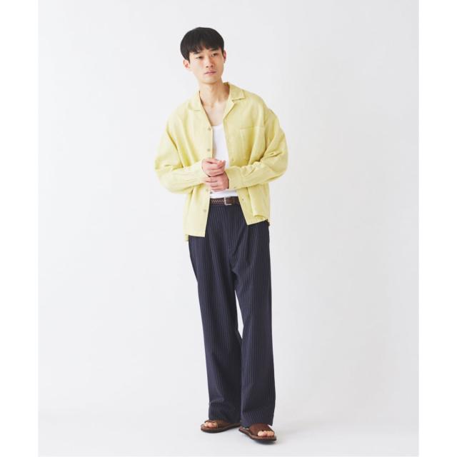 ジャーナルスタンダード レリューム（JOURNAL STANDARD relume）/ヒールカット ルーズライト ストライプ スラックス_5