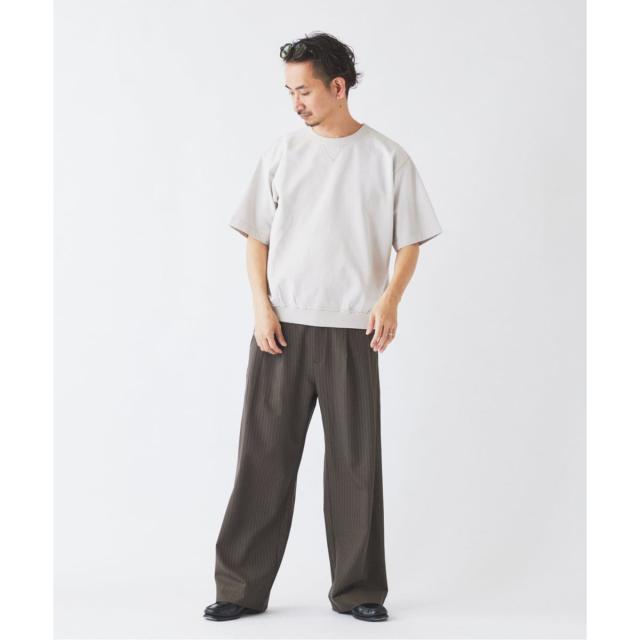 ジャーナルスタンダード レリューム（JOURNAL STANDARD relume）/ヒールカット ルーズライト ストライプ スラックス_8