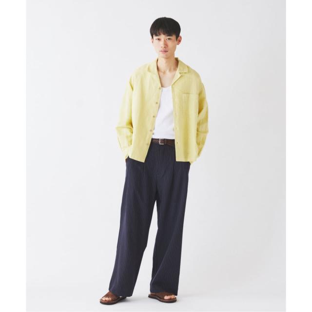 ジャーナルスタンダード レリューム（JOURNAL STANDARD relume）/ヒールカット ルーズライト ストライプ スラックス_16