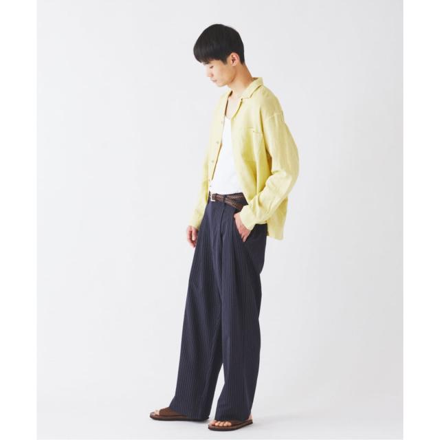 ジャーナルスタンダード レリューム（JOURNAL STANDARD relume）/ヒールカット ルーズライト ストライプ スラックス_17