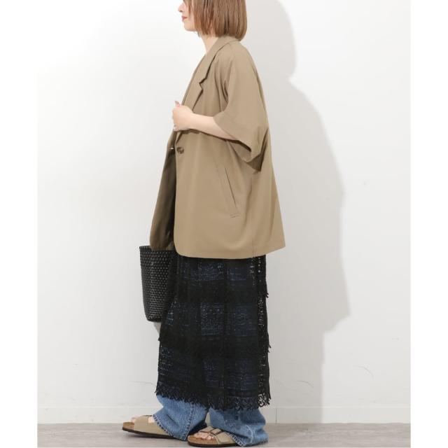 ジャーナルスタンダード レリューム（JOURNAL STANDARD relume）/【MULTI FUNC+】接触冷感 / 防シワ ハイカウントフレンチジャケット_9