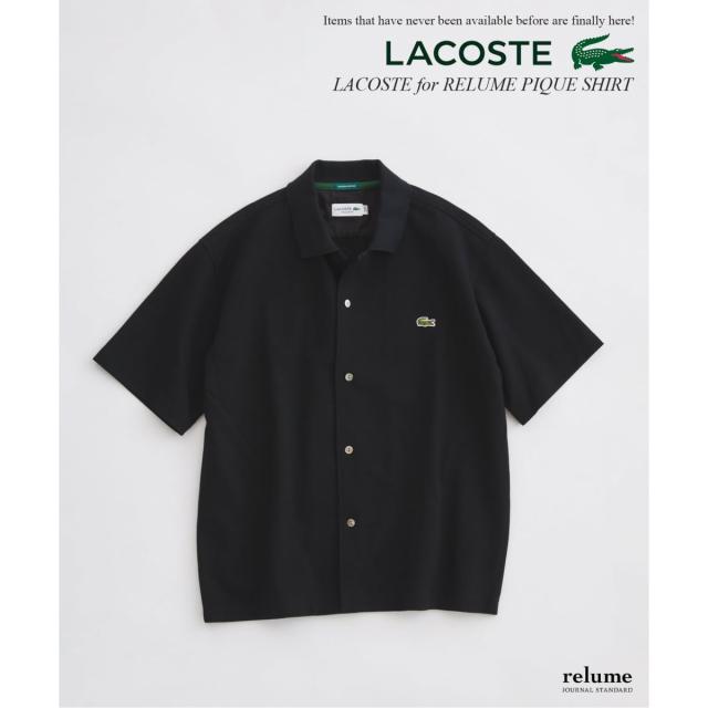 ジャーナルスタンダード レリューム（JOURNAL STANDARD relume）/《予約》LACOSTE / ラコステ 別注 ピケ 半袖シャツ
