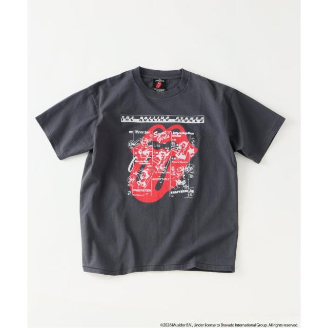 ジャーナルスタンダード レリューム（JOURNAL STANDARD relume）/ローリングストーンズ 別注 ヴィンテージ加工 プリントTシャツ