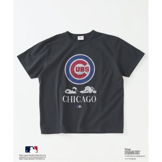 ジャーナルスタンダード レリューム（JOURNAL STANDARD relume）/PEANUTS / ピーナッツ 別注 MLB ベースボール プリントTシャツ