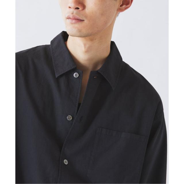ジャーナルスタンダード レリューム（JOURNAL STANDARD relume）/《予約》JAMES FABRIC コットンリネン ガーメントダイ シャツ_8
