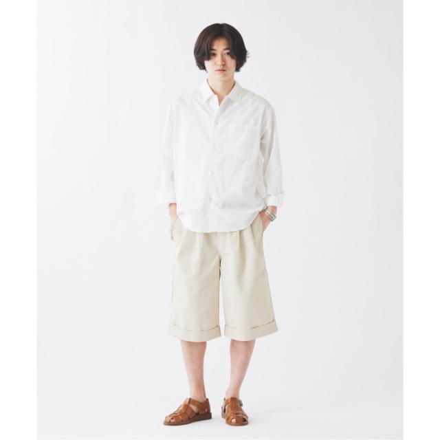 ジャーナルスタンダード レリューム（JOURNAL STANDARD relume）/《予約》JAMES FABRIC コットンリネン ガーメントダイ シャツ_14