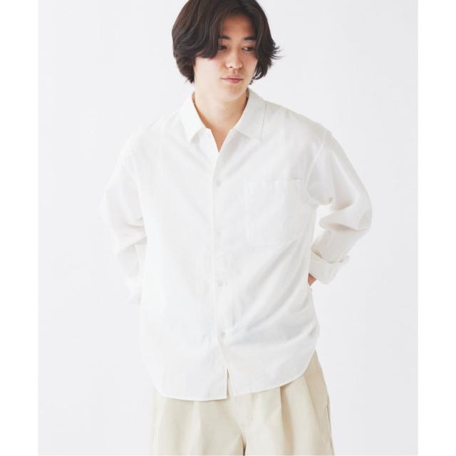 ジャーナルスタンダード レリューム（JOURNAL STANDARD relume）/《予約》JAMES FABRIC コットンリネン ガーメントダイ シャツ_16