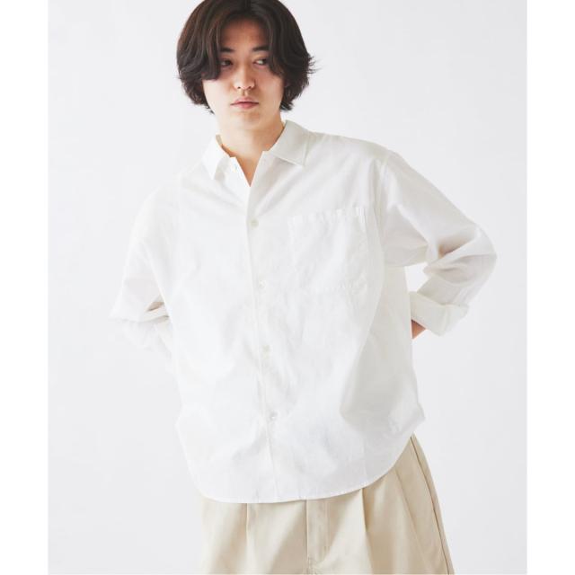 ジャーナルスタンダード レリューム（JOURNAL STANDARD relume）/《予約》JAMES FABRIC コットンリネン ガーメントダイ シャツ_18