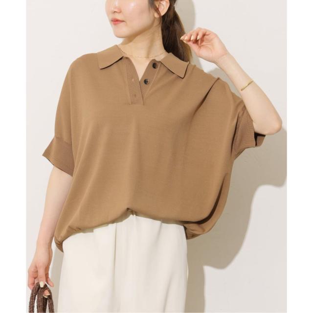 ジャーナルスタンダード レリューム（JOURNAL STANDARD relume）/《追加2》ウォッシャブルニットポロシャツ