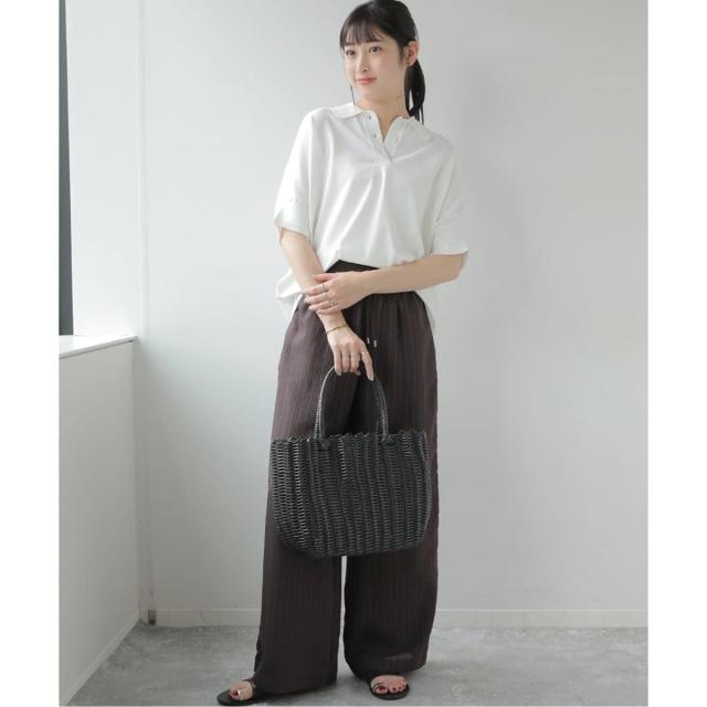 ジャーナルスタンダード レリューム（JOURNAL STANDARD relume）/《追加2》ウォッシャブルニットポロシャツ_9