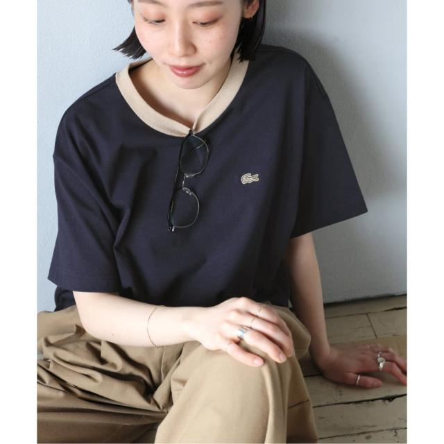 ジャーナルスタンダード レリューム（JOURNAL STANDARD relume）/《追加》別注【LACOSTE/ラコステ】リンガーTシャツ 8,140円
