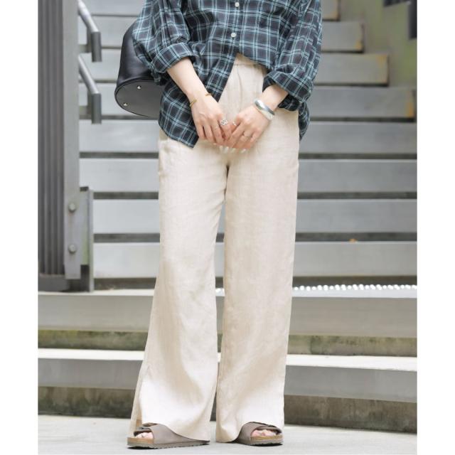 ジャーナルスタンダード レリューム（JOURNAL STANDARD relume）/《一部WEB限定追加2》麻スリットイージーパンツ_2