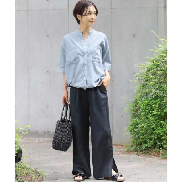 ジャーナルスタンダード レリューム（JOURNAL STANDARD relume）/《一部WEB限定追加2》麻スリットイージーパンツ_7